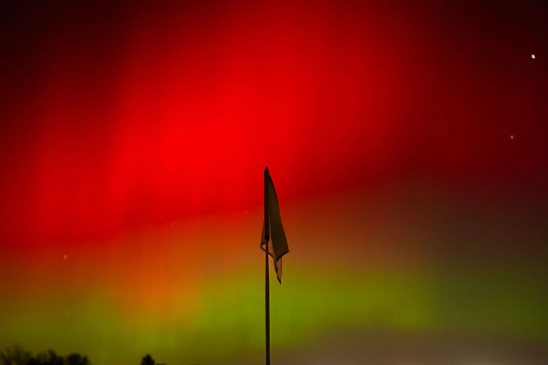 Northern Lights Over Hole 6