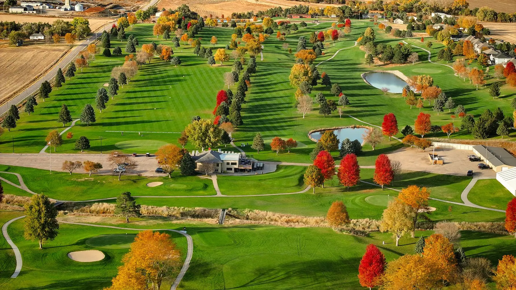 Clubhouse in Fall